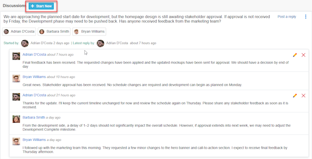 Project Discussions